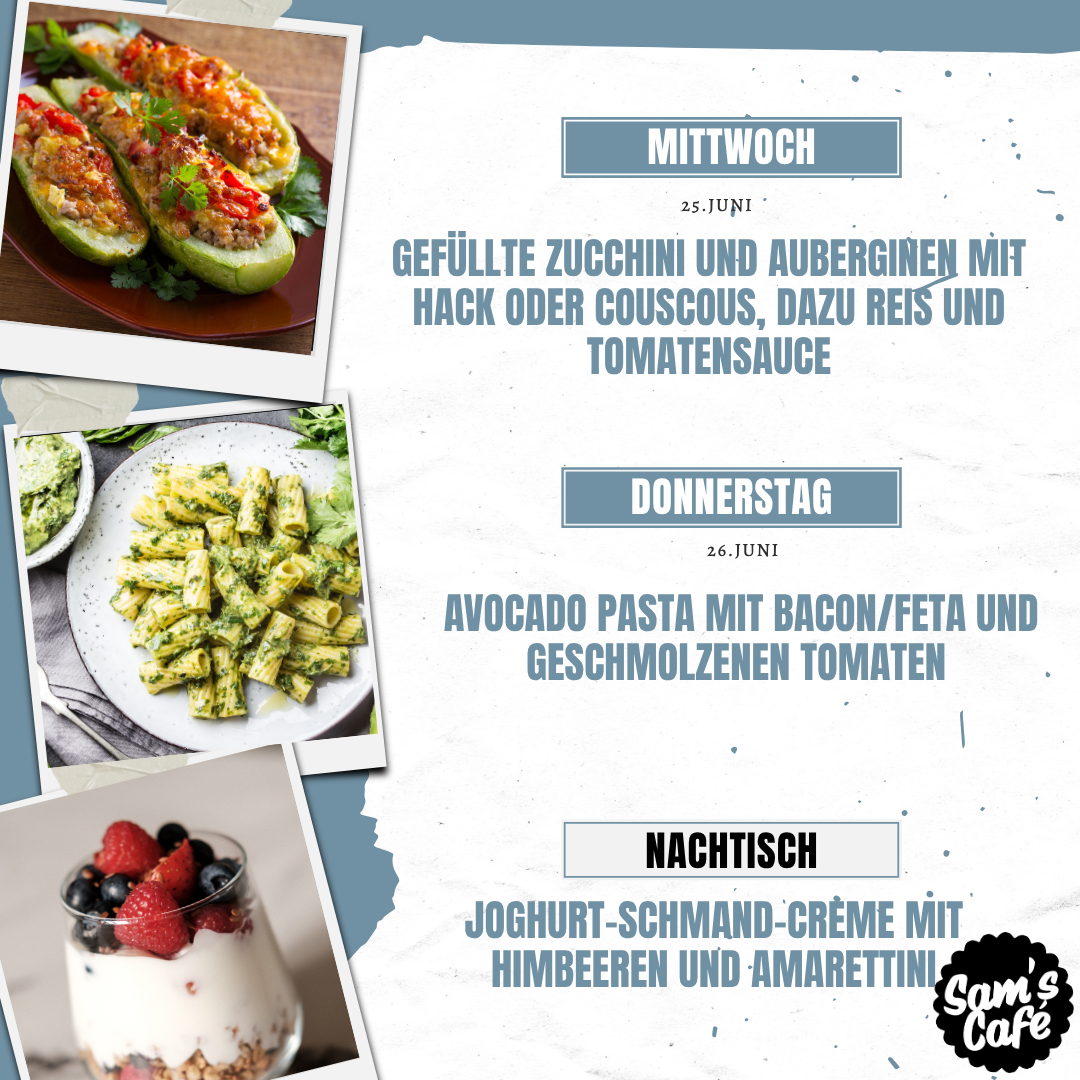 Menü 25.-26.06.25