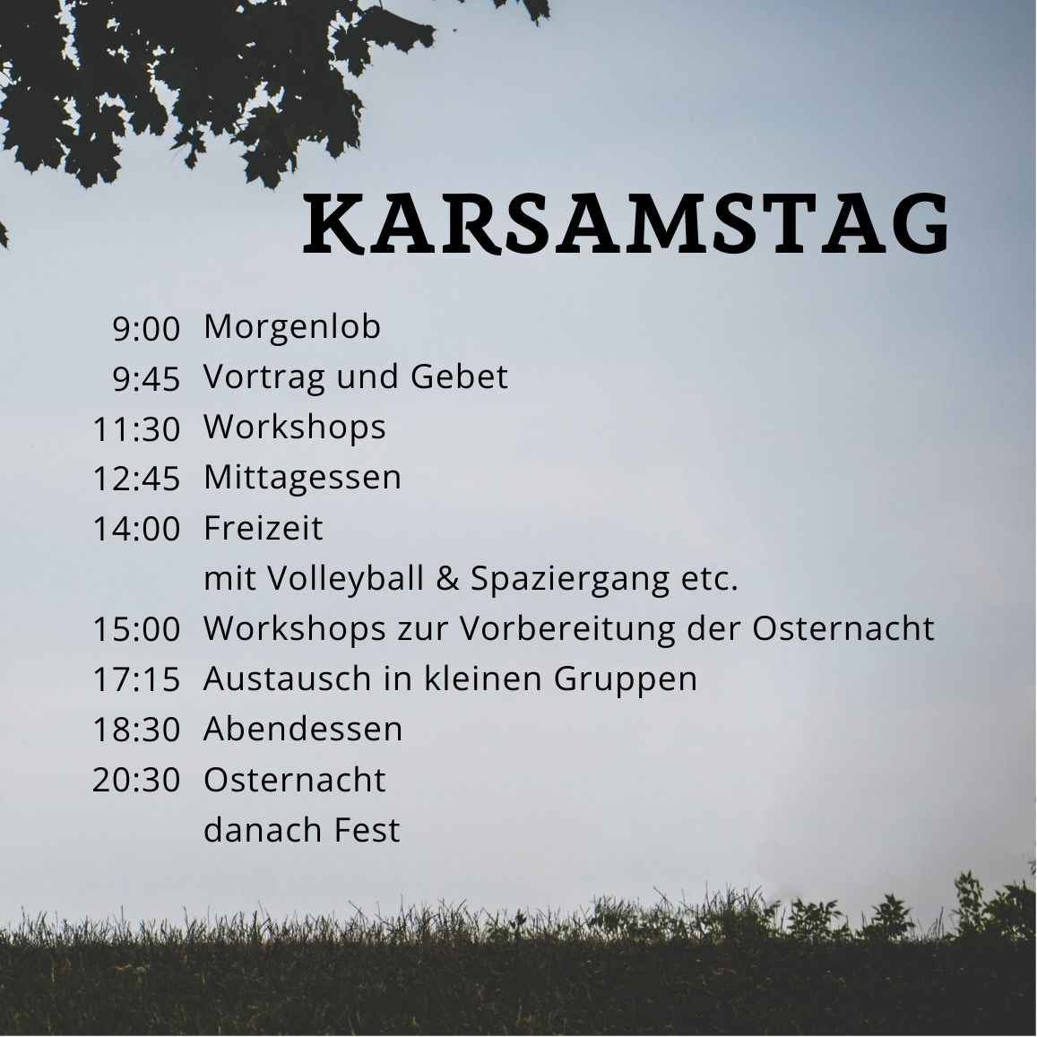 Karsamstag