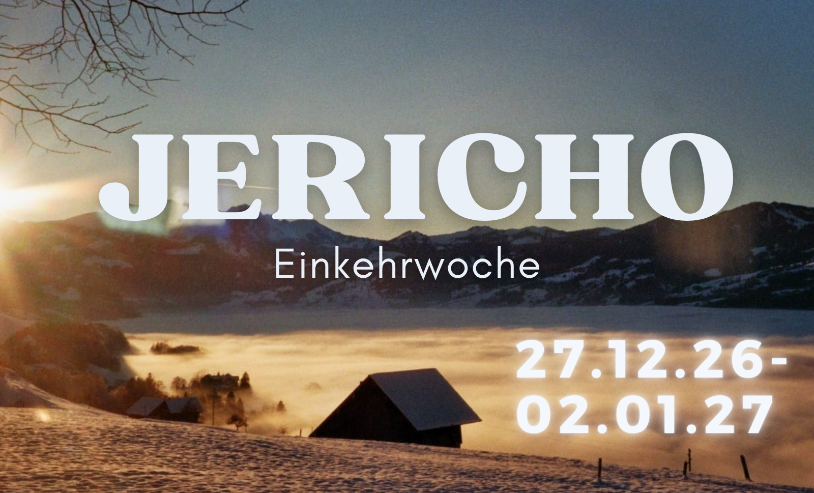 Jericho mit Datum